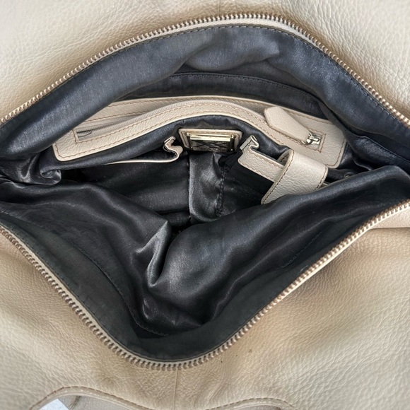 Maxx New York Cream Shoulder Bag - Picture 8 of 13